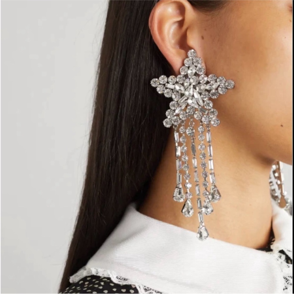 ALESSANDRA RICH Crystal
Star Earrings - Picture 2 of 4